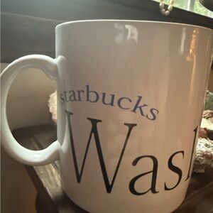 Starbucks Washington White and Blue Mug